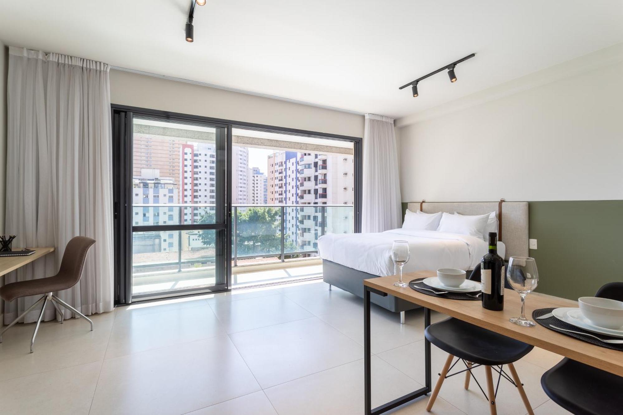 Апартаменты Predio Completo Com Piscina No Itaim Bibi Proximo A Faria Lima - Upper Itaim Сан-Пауло Экстерьер фото
