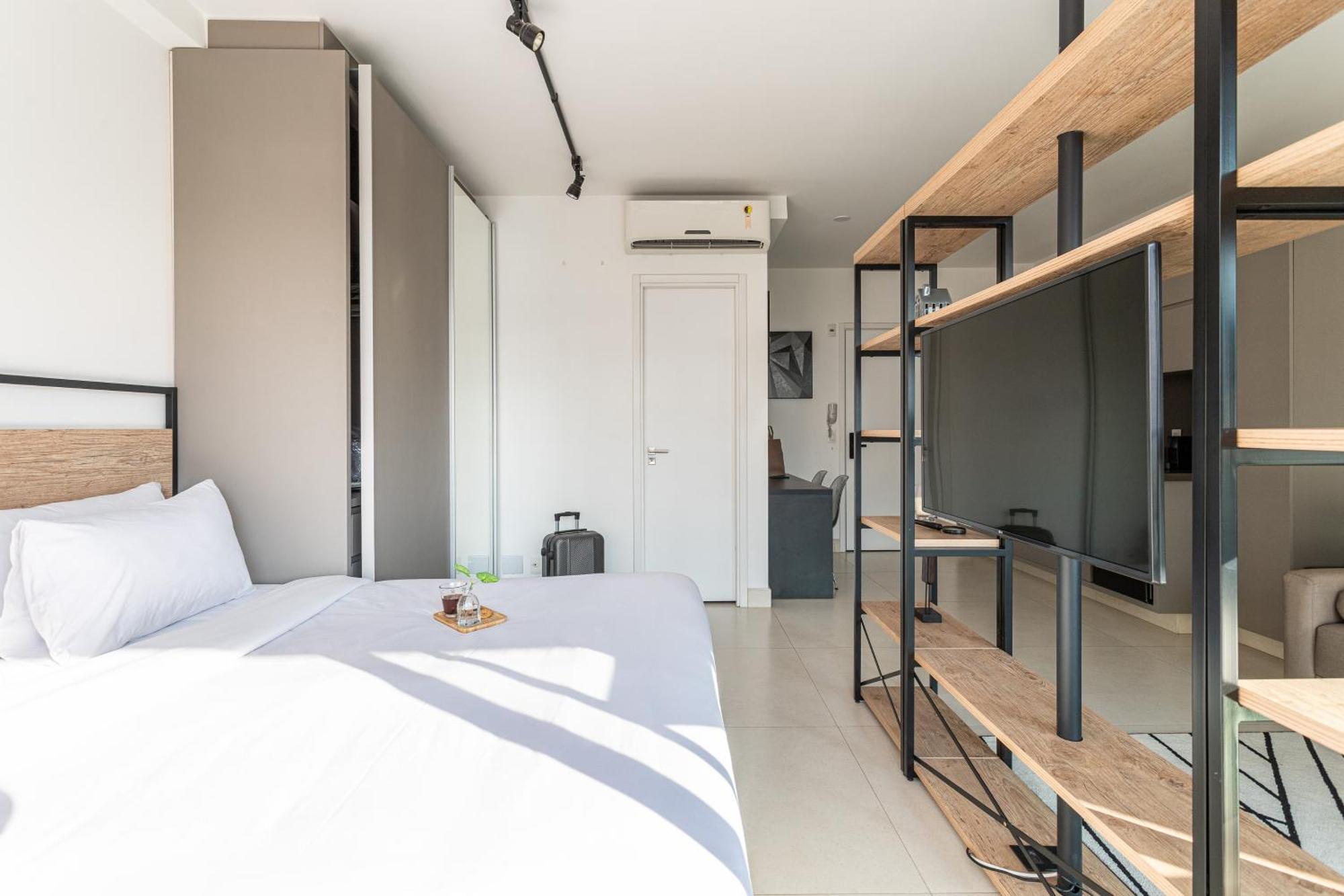Апартаменты Predio Completo Com Piscina No Itaim Bibi Proximo A Faria Lima - Upper Itaim Сан-Пауло Экстерьер фото