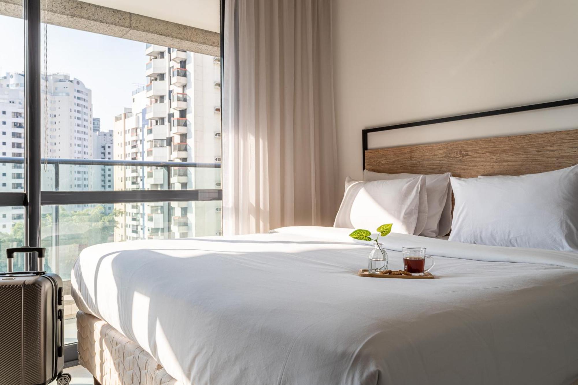 Апартаменты Predio Completo Com Piscina No Itaim Bibi Proximo A Faria Lima - Upper Itaim Сан-Пауло Экстерьер фото