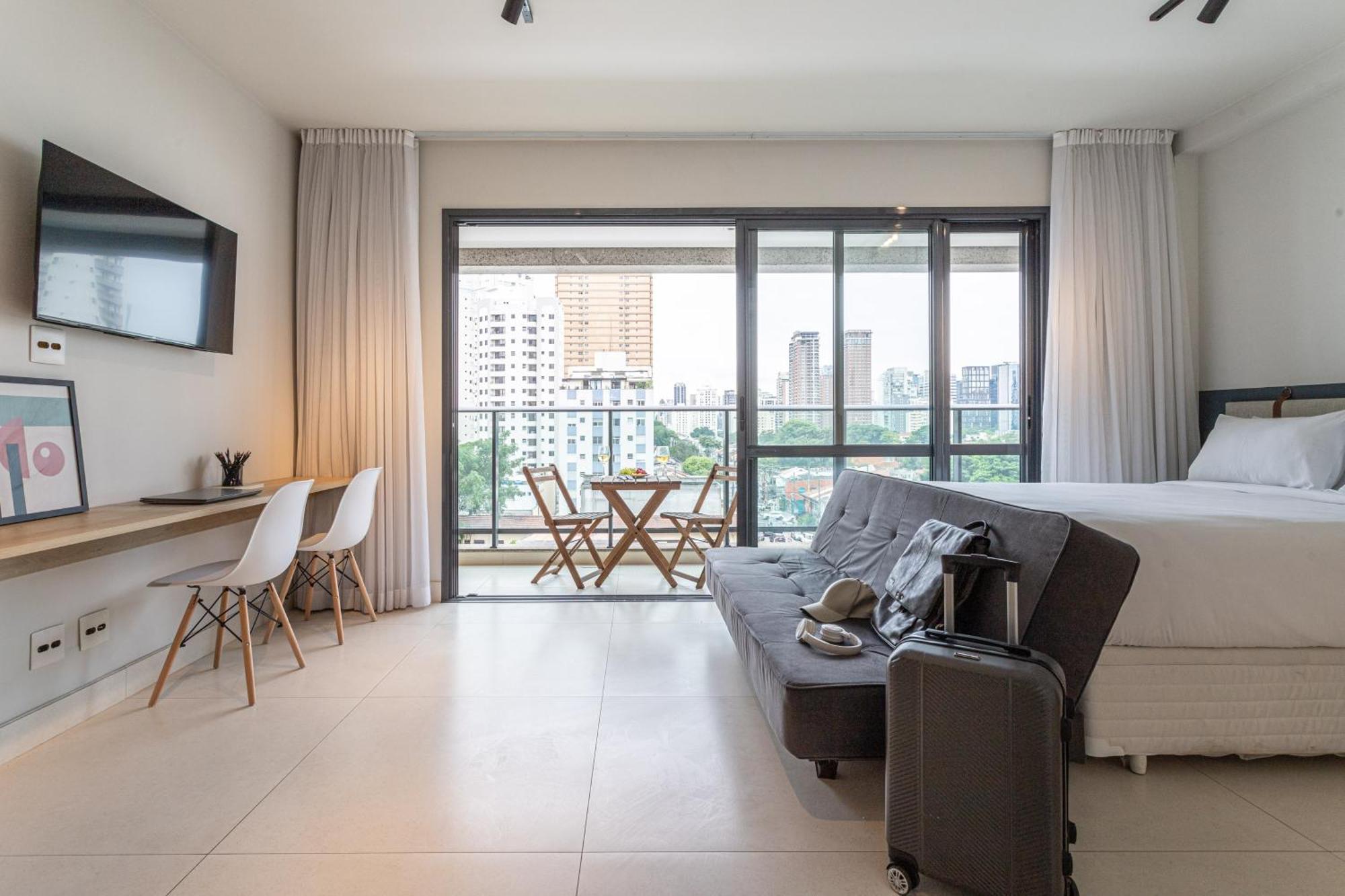 Апартаменты Predio Completo Com Piscina No Itaim Bibi Proximo A Faria Lima - Upper Itaim Сан-Пауло Экстерьер фото