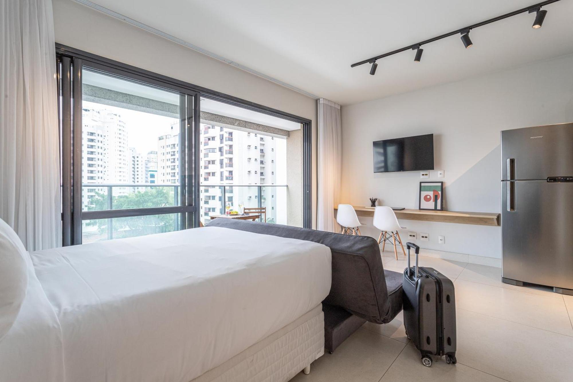 Апартаменты Predio Completo Com Piscina No Itaim Bibi Proximo A Faria Lima - Upper Itaim Сан-Пауло Экстерьер фото